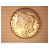 1921 Morgan Silver Dollar; Philadelphia;