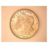 1921 Morgan Silver Dollar; Philadelphia;
