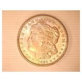 1921 Morgan Silver Dollar; Philadelphia;