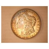 1921 Morgan Silver Dollar; Denver;
