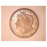 1921 Morgan Silver Dollar; San Francisco;
