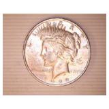 1922 Peace Silver Dollar; Philadelphia;