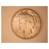1922 Peace Silver Dollar; Denver;