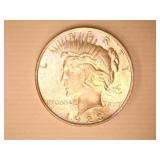 1923 Peace Silver Dollar; Philadelphia;