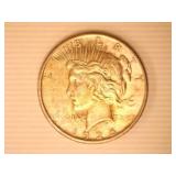 1925 Peace Silver Dollar; Philadelphia;