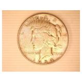 1934 Peace Silver Dollar; Denver;