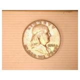 1962D Franklin Half Dollar; (1);