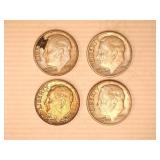 1962-1964 Roosevelt Dimes (9)