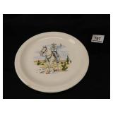 Hop-A-Long Cassidy Plate; "To My Friend Hoppy";