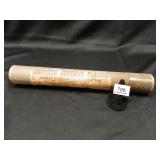 Vintage Metal Tube; Griffitts