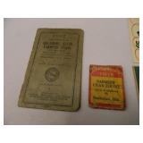 Vintage Cards; Matchbook-Weatherford, OK