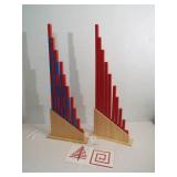 Wood Block Manipulatives, 40" tall (2)