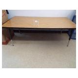 Table with adjustable legs