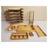Wood, Metal Organizers-Variety (2 boxes)