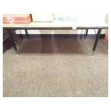 Table with adjustable legs