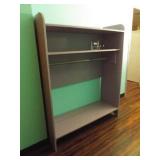Wood Standing Coat Rack/Shelf
