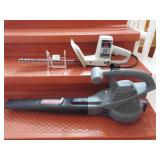 Hedge Trimmer, Craftsman Blower