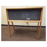 Wood Easel - 2 Sided Chalkboards