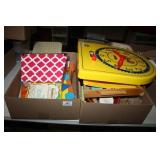 Math and Clock lesson items; large Judy Clock