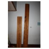 Wooden plank Shelves (4)