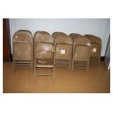 Metal Folding Chairs Brown in color (55 total)