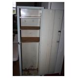 Metal Locker-light blue, has some rust