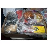 Small Games in bags and baskets; beads etc