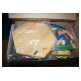 Lacing Toys and wooden children