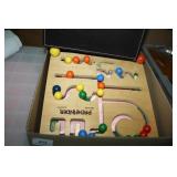 Plastic Blocks, wooden games-2 Boxes