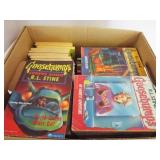 Books-R.L. Stine, paperback (70+)