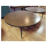 Round Tables, 48", adjustable legs (2)