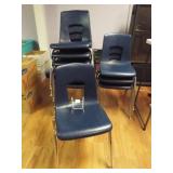 Plastic Molded Chairs (10)