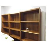Book Shelves - 3 matching units