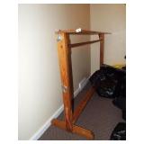 Wood Standing Coat Rack