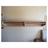 Wood Hanging Coat Rack