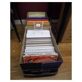 Paper, Spiral Notebooks, Folders (2 boxes)