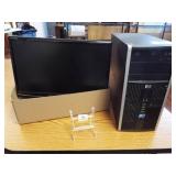 HP CPU Tower, EMachines Monitor - 18",