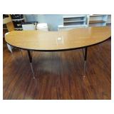 Half Circle Table with adjustable height