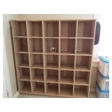 Wood Cube Storage Cabinet