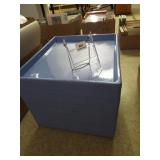 Plastic Trays, blue - same (60+)