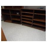 Wood Shelf Unit, adjustable shelves (2)
