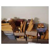 Wood Organizers - Variety (8 boxes/tubs)