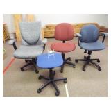 Rolling Desk Chairs (3), Rolling Seat