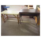Wood Table/Desk, Metal Student Desk