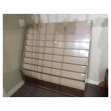 Metal Book Display w/ Cabinet