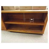 Wood Double Sided Shelf Unit (no contents)