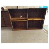 Wood Shelf Unit, adjustable shelves