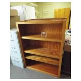 Wood Shelf Units - matching (2)