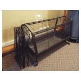 Animal Cage on wheels, Fence