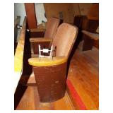 2 Seat Unit, padded - 32"h x 44" across